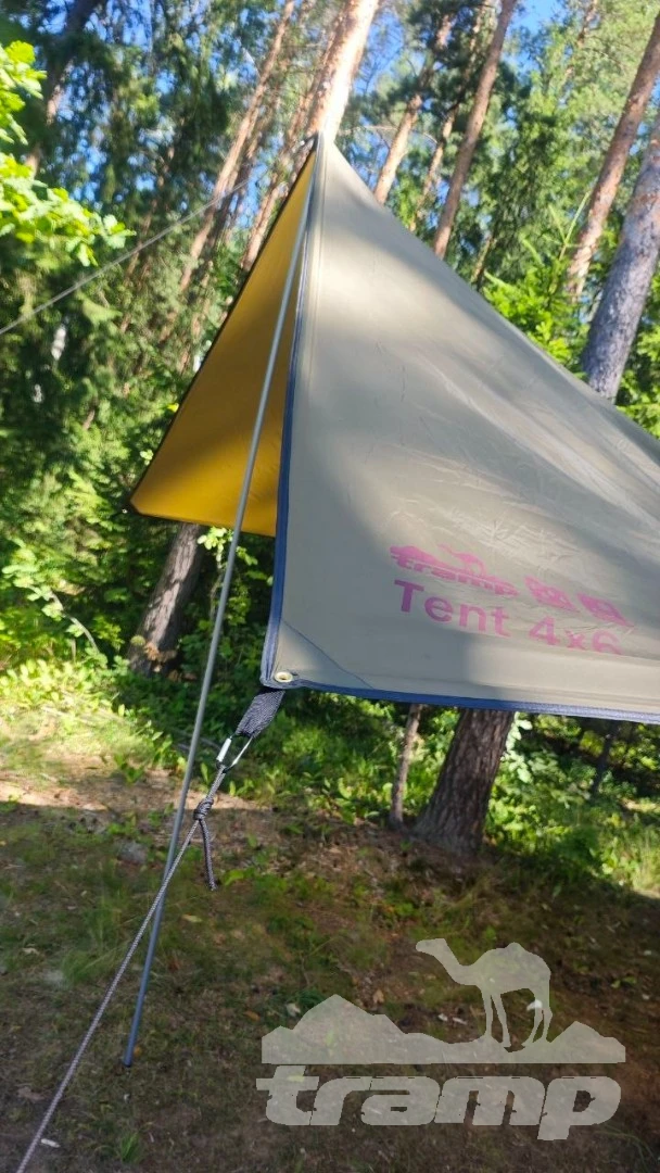 Шатрово-тентовая продукция Комплект стоек стальных для тента TRAMP (2шт по 2.3 м) 16mm (V2)