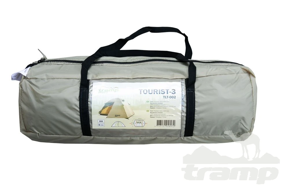 Палатки Палатка Универсальная Tramp Lite Tourist 3 Sand (V2)