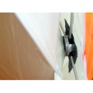 Зимняя палатка Призма Премиум STRONG (2-сл) 225*215 (бело-синий)