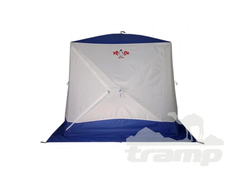 Палатки Зимняя палатка Призма (1-сл) Композит 185*185 (бело-синий)