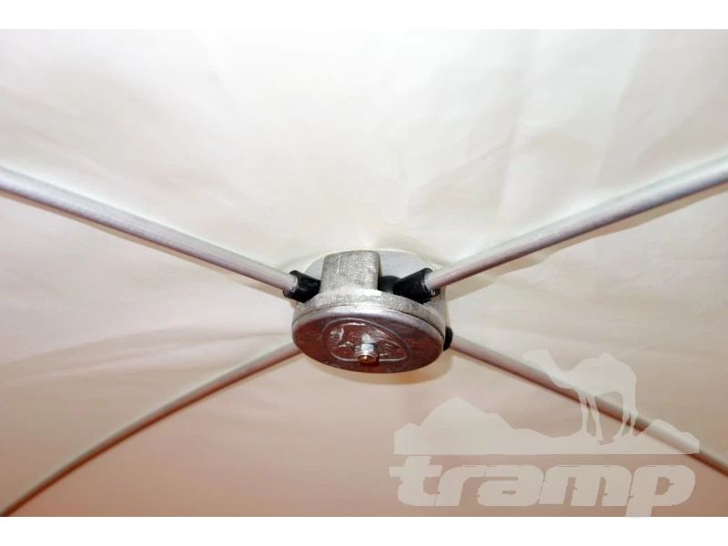 Палатки Зимняя палатка Призма (1-сл) Композит 185*185 (бело-оранжевый)