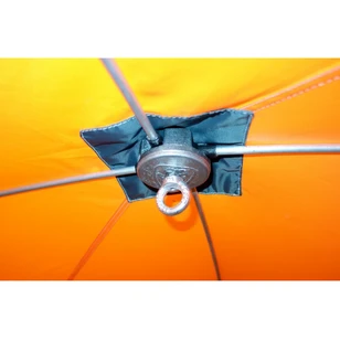 Зимняя палатка Призма (1-сл) Композит 185*185 (бело-оранжевый)