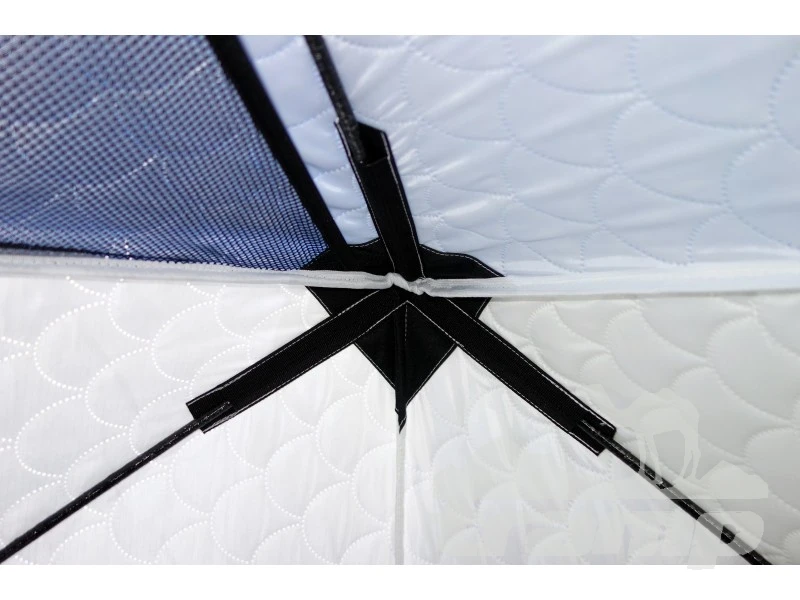 Палатки Зимняя палатка Призма Термолайт 185*185 Композит (3-сл) (бело-синий)