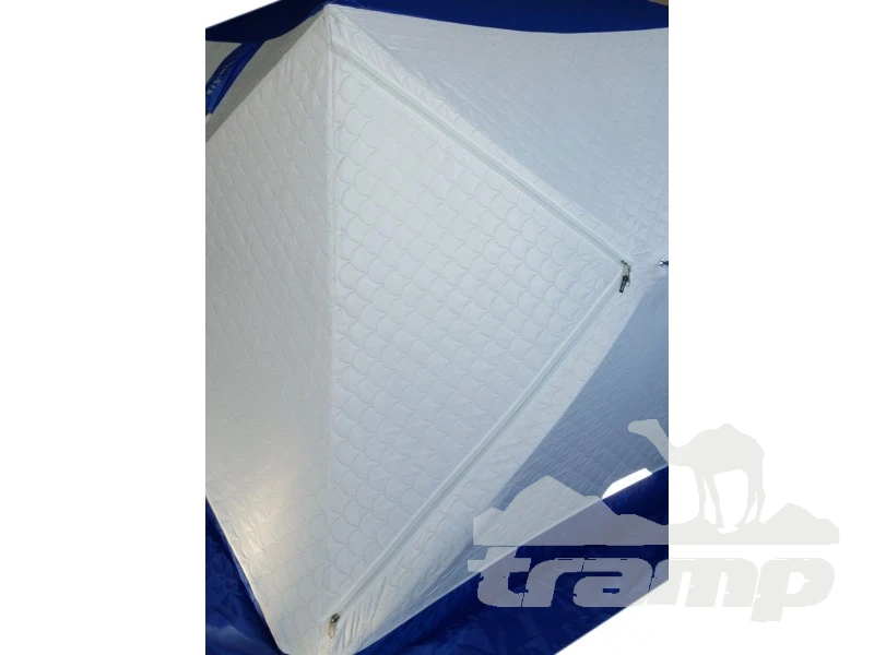 Палатки Зимняя палатка Призма Термолайт 185*185 Композит (3-сл) (бело-синий)