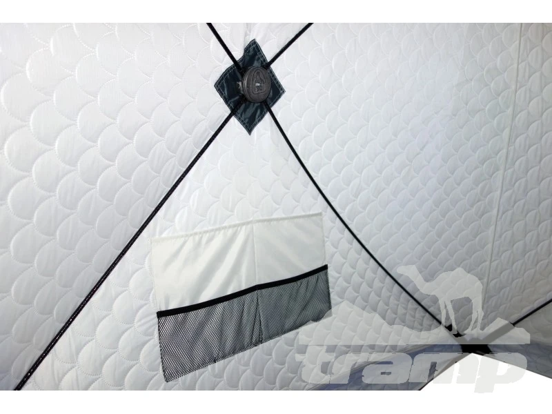 Палатки Зимняя палатка Призма Термолайт 185*185 Композит (3-сл) (бело-синий)