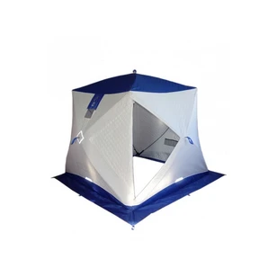 Зимняя палатка Призма Термолайт 185*185 Композит (3-сл) (бело-синий)