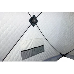 Зимняя палатка Призма Термолайт 185*185 Композит (3-сл) (бело-синий)