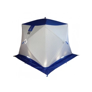 Зимняя палатка Призма Термолайт 185*185 Композит (3-сл) (бело-синий)