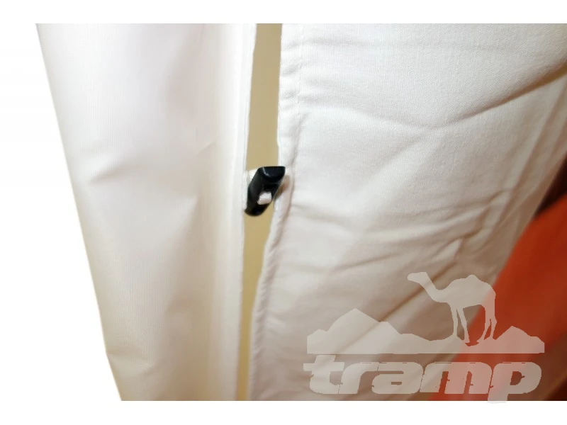 Палатки Зимняя палатка Призма Премиум (2-сл) 215*215 (бело-оранжевый)