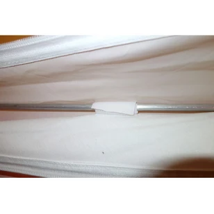 Зимняя палатка Призма Премиум (2-сл) 215*215 (бело-оранжевый)