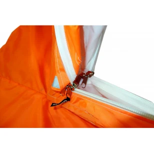 Зимняя палатка Призма Премиум (2-сл) 215*215 (бело-оранжевый)