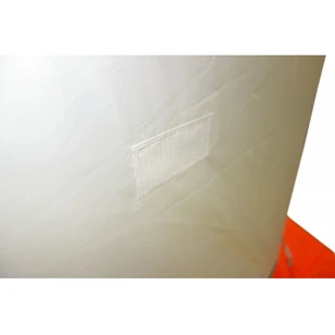 Зимняя палатка Призма Премиум (2-сл) 215*215 (бело-оранжевый)