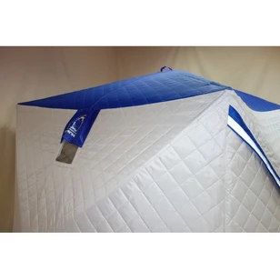 Зимняя палатка Призма Премиум Термолайт 215*215 Композит (3-сл) (бело-оранжевый)