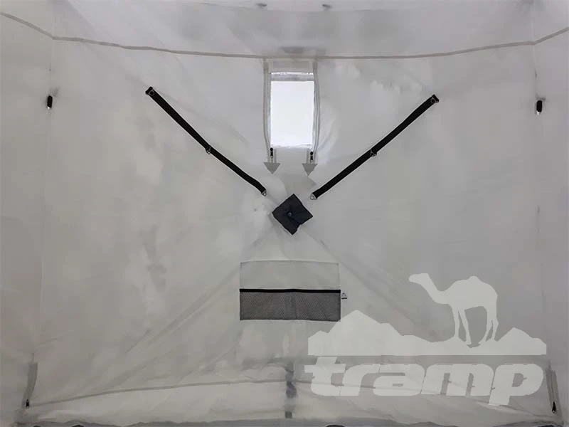 Палатки Зимняя палатка Призма Премиум 230*230 (2-сл) Армеец (зимний хаки)