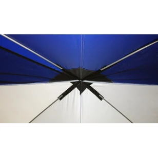 Всесезонная палатка Призма Шелтерс Big Twin (1-сл) 430*215 (бело-синий)