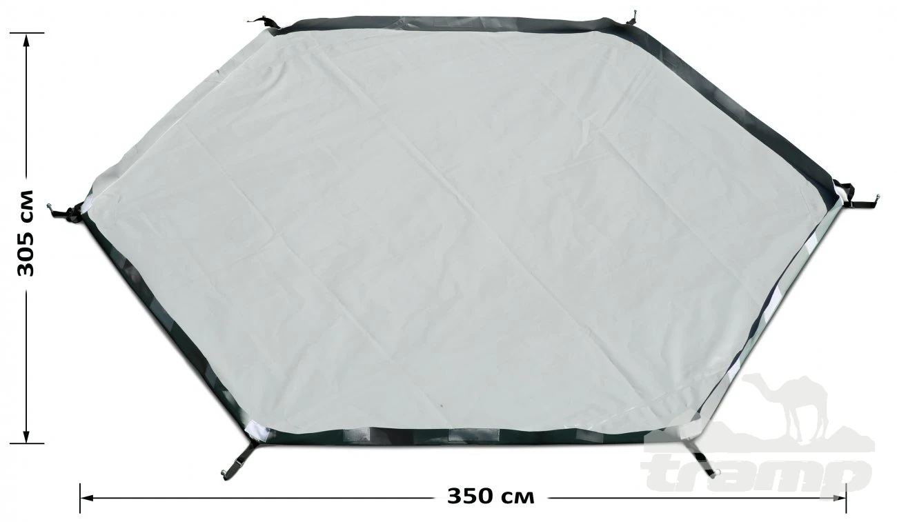 Комплектующие для палаток Дно гидроизоляционное Лотос 5У (320х350)