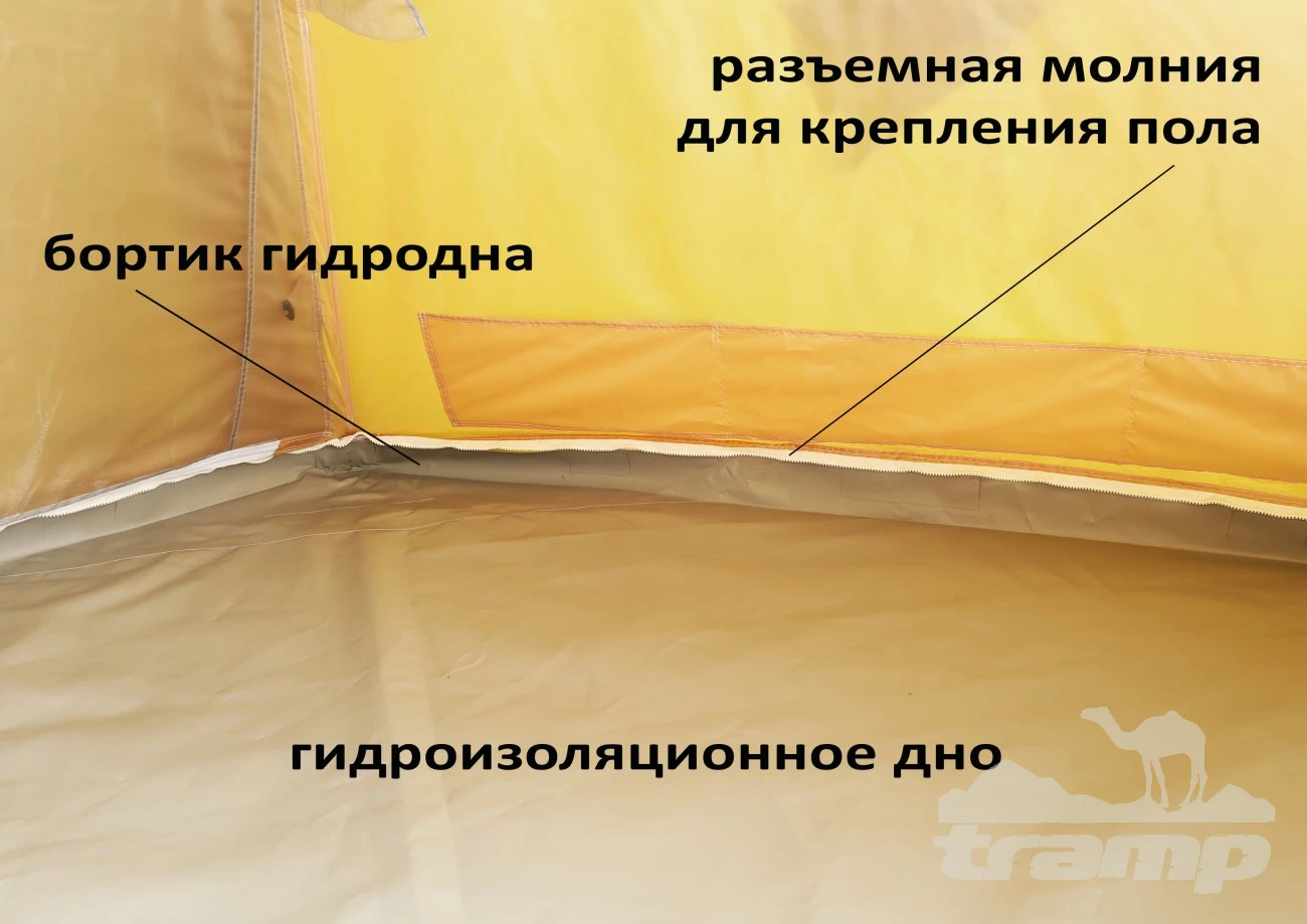 Комплектующие для палаток Дно гидроизоляционное Лотос 5У (320х350)