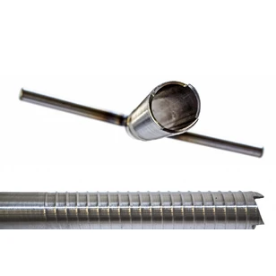 Ввертыш нержавейка для палатки (неподвижная ручка) 16х1,5х130 мм