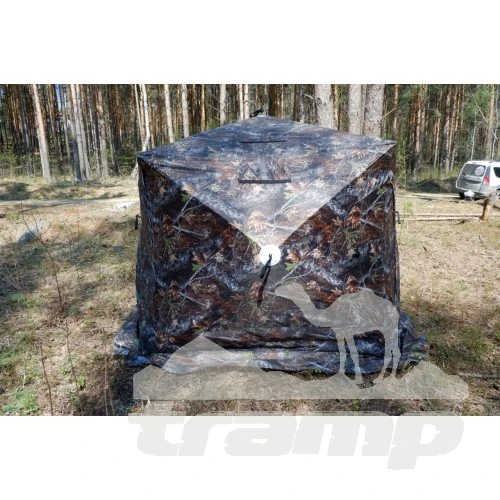 Палатки Всесезонная палатка Медведь Куб 4 Зима-Лето (2.3*2.3/2.0m) утеплённая (3-сл) + Пол