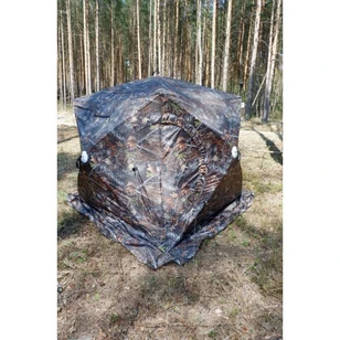 Всесезонная палатка Медведь Куб 4 Зима-Лето (2.3*2.3/2.0m) утеплённая (3-сл) + Пол