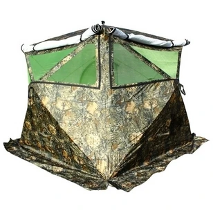 Всесезонная палатка Медведь Куб 4 Зима-Лето (2.3*2.3/2.0m) утеплённая (3-сл) + Пол