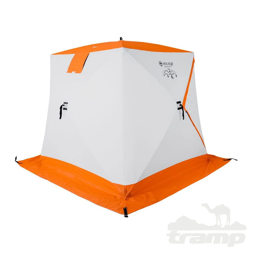 Палатки Палатка для зимней рыбалки Кедр Куб-2 (1.9*1.9/1.8м) Трёхслойная (Утеплённая)