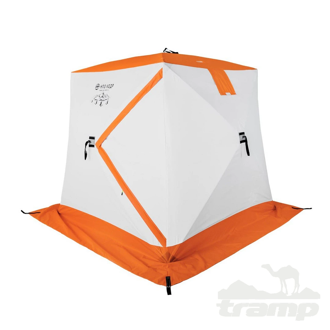 Палатки Палатка для зимней рыбалки Кедр Куб-2 (1.9*1.9/1.8м) Трёхслойная (Утеплённая)