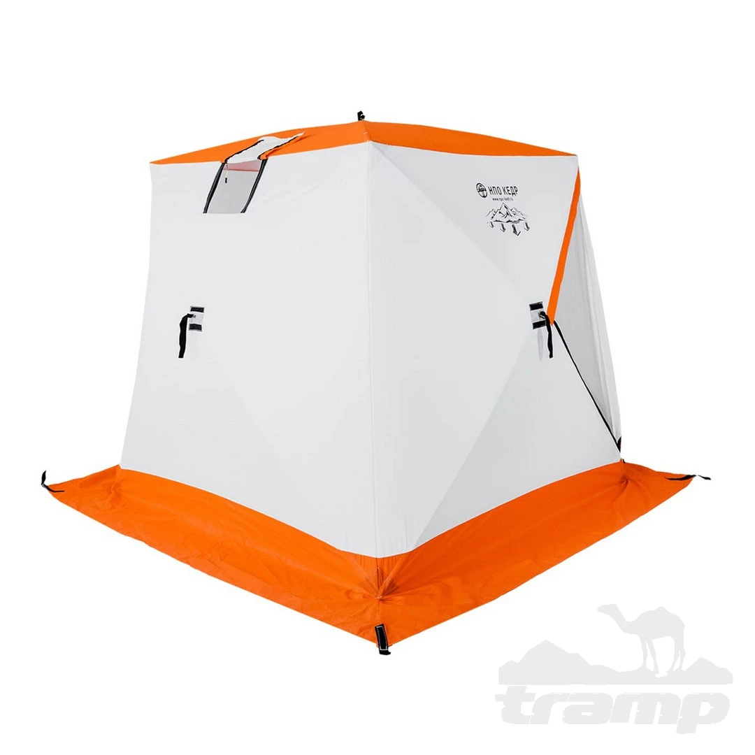 Палатки Палатка для зимней рыбалки Кедр Куб-2 (1.9*1.9/1.8м) Трёхслойная (Утеплённая)