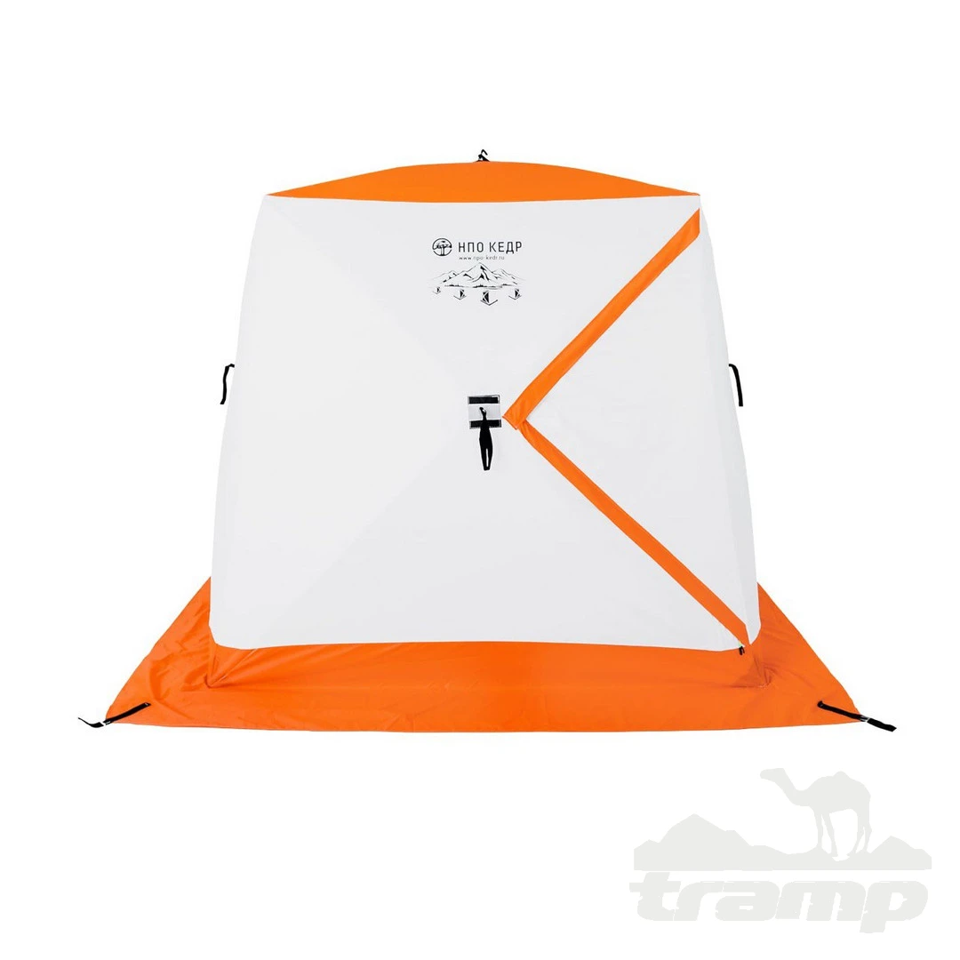 Палатки Палатка для зимней рыбалки Кедр Куб-2 (1.9*1.9/1.8м) Трёхслойная (Утеплённая)