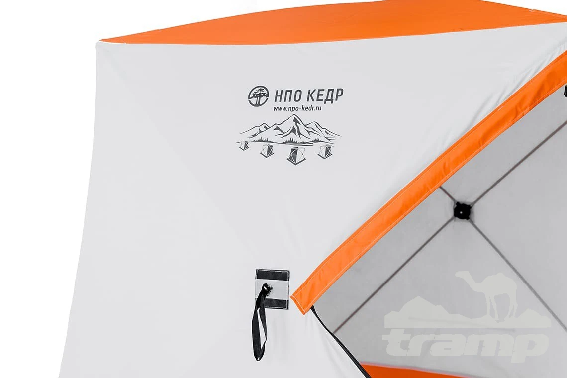 Палатки Палатка для зимней рыбалки Кедр Куб-2 (1.9*1.9/1.8м) Трёхслойная (Утеплённая)