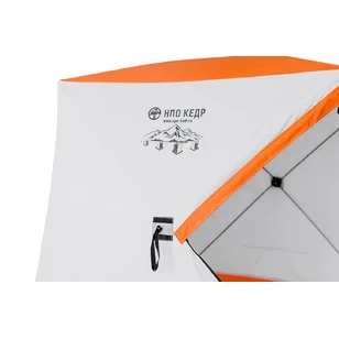 Палатка для зимней рыбалки Кедр Куб-2 (1.9*1.9/1.8м) Трёхслойная (Утеплённая)