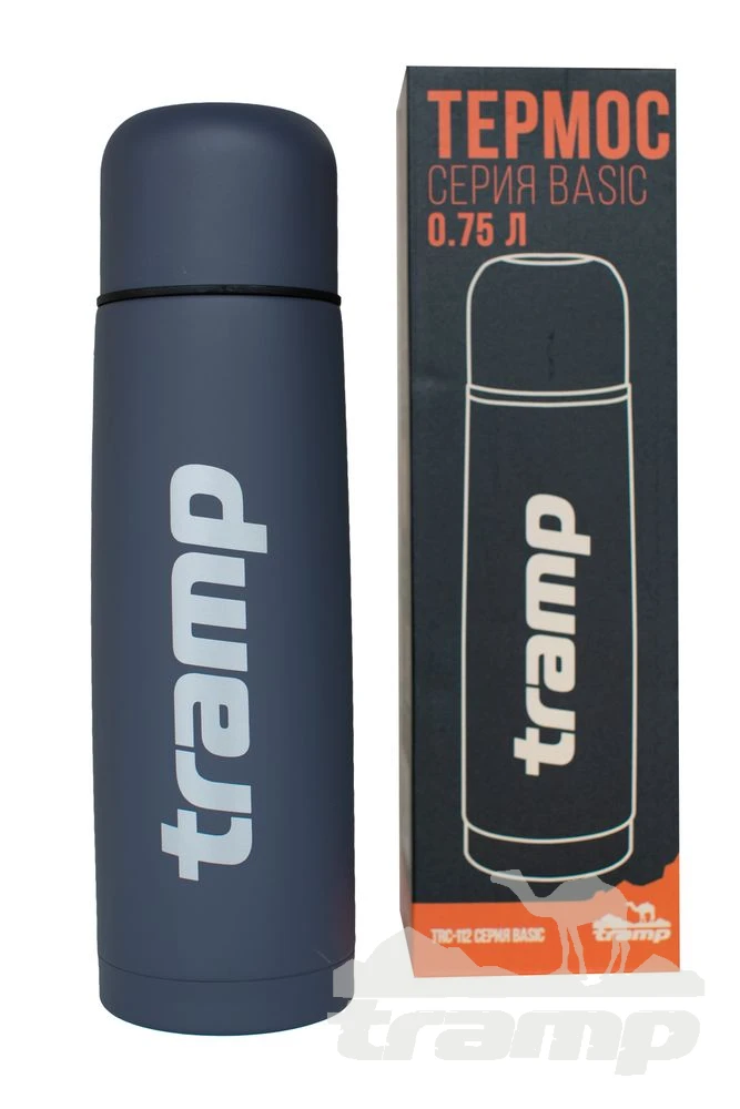 Походная посуда Термос Tramp Basic 0,75 л серый