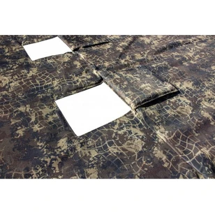 Пол для палатки Медведь Куб 2 (ткань Оксфорд 600D) 1.80*1.80m с закрывающимися отверстиями под лунки