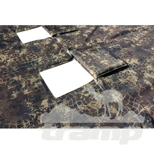 Комплектующие для палаток Пол для палатки Медведь Куб 4 (ткань Оксфорд 600D) 2.40*2.40m с закрывающимися отверстиями под лунки