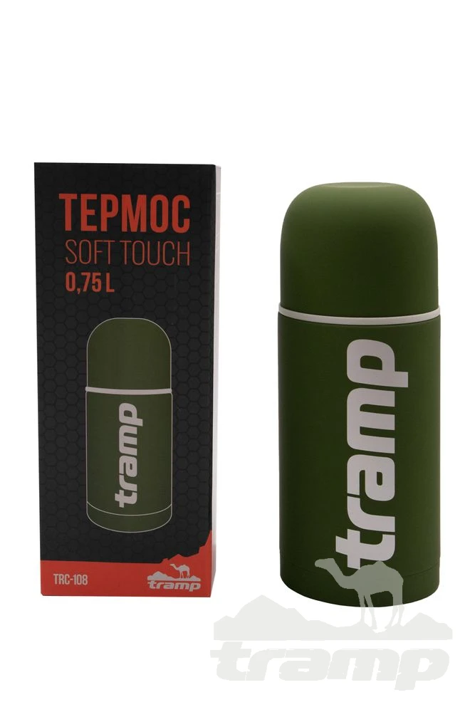 Походная посуда Термос Tramp Soft Touch 0,75 л хаки