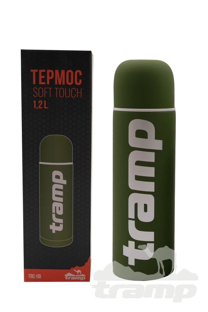 Походная посуда Термос Tramp Soft Touch 1.2 л хаки