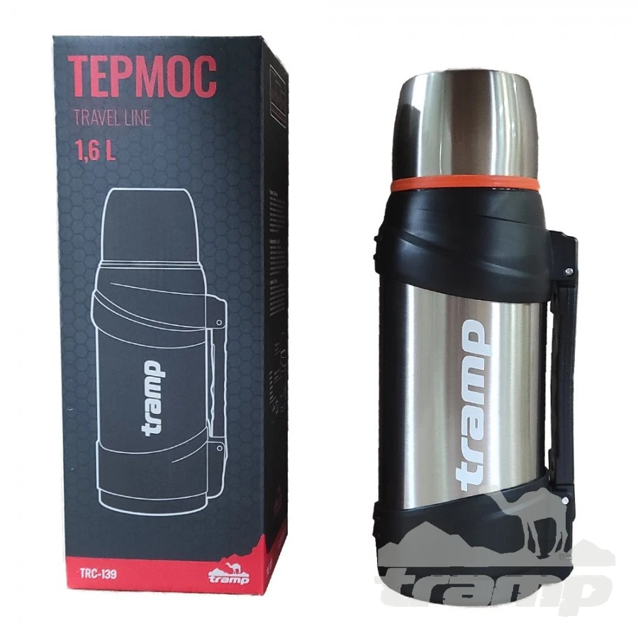 Походная посуда Термос Tramp Travel Line 1.6 л металлик