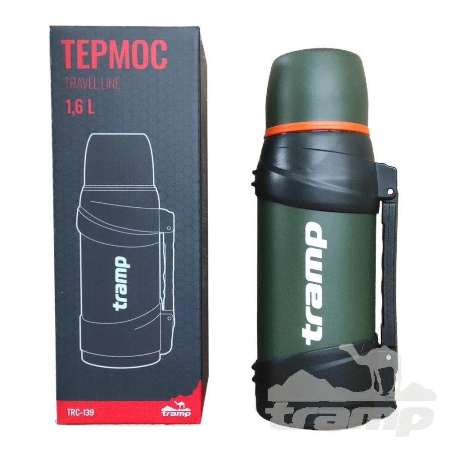Походная посуда Термос Tramp Travel Line 1.6 л оливковый