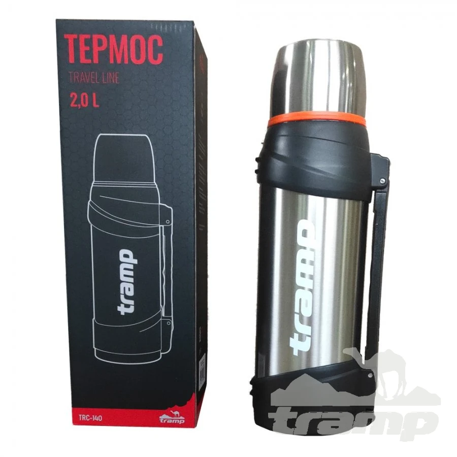 Походная посуда Термос Tramp Travel Line 2.0 л металлик