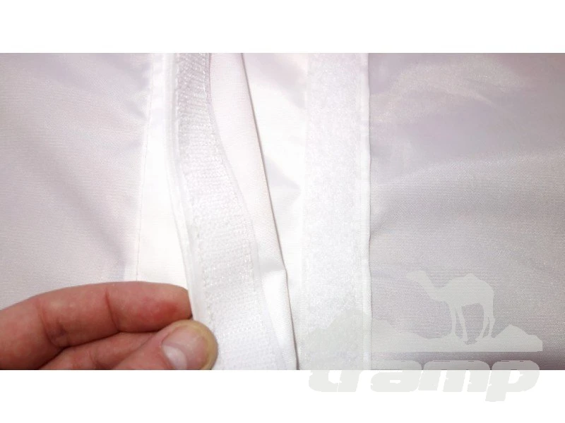 Палатки Зимняя палатка Пингвин Mr. Fisher 170 (2-сл) вшитый пол на липучке 170*170 (бело-оранжевый) + чехол