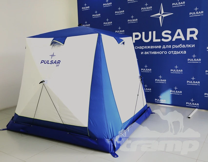 Комплектующие для палаток Гидро пол ПВХ утепленный PULSAR 4Т 250*250 см без отверстий