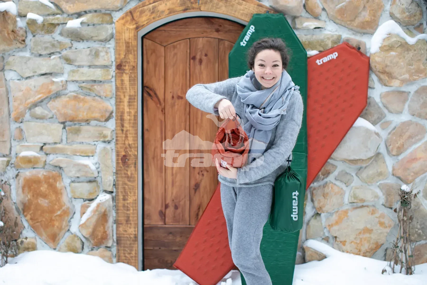 Коврики туристические, самонадувающиеся Ковёр самонадувающийся Tramp Ultralight PTU 183*51*2.5 см TRI-022