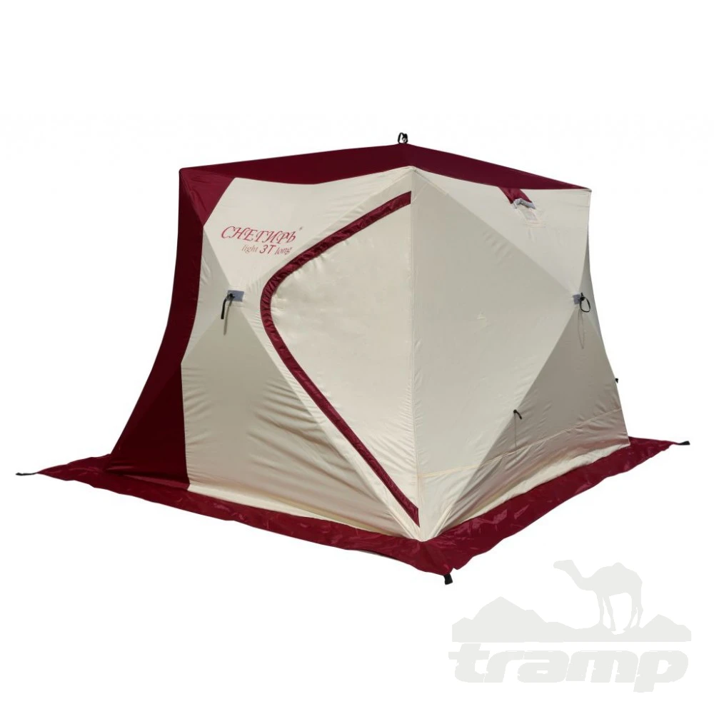 Палатки Зимняя палатка Снегирь Light 3Т (Термо) Long (260х200/190 см)