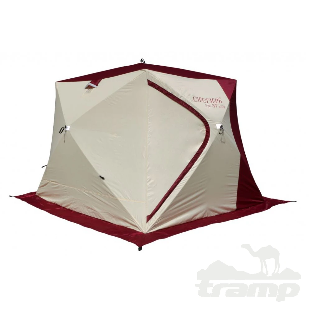 Палатки Зимняя палатка Снегирь Light 3Т (Термо) Long (260х200/190 см)