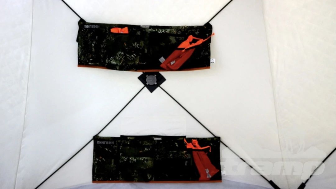 Кемпинговая мебель Органайзер-подвесной карман Пингвин для раскладушки, кресла, зимней палатки (3 кармана)