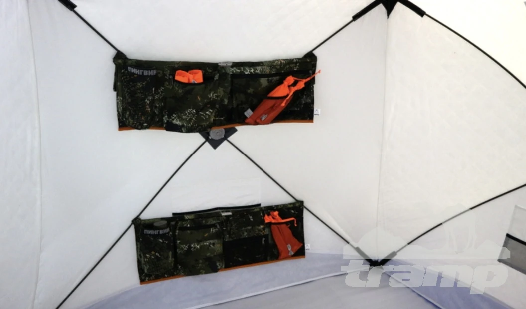 Кемпинговая мебель Органайзер-подвесной карман Пингвин для раскладушки, кресла, зимней палатки (5 карманов)