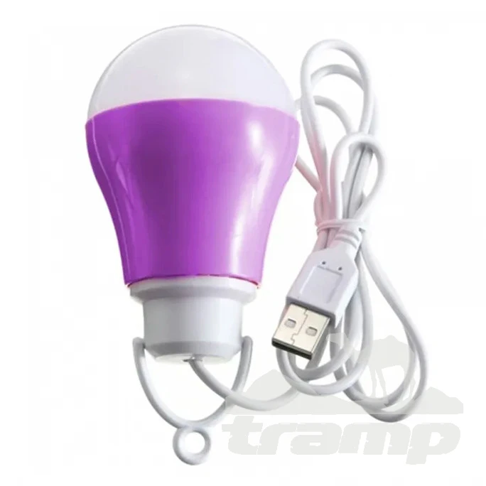 Комплектующие для палаток USB LED лампочка светодиодная 5W