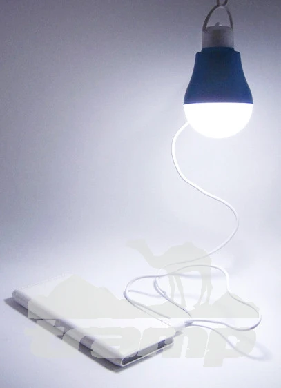 Комплектующие для палаток USB LED лампочка светодиодная 5W