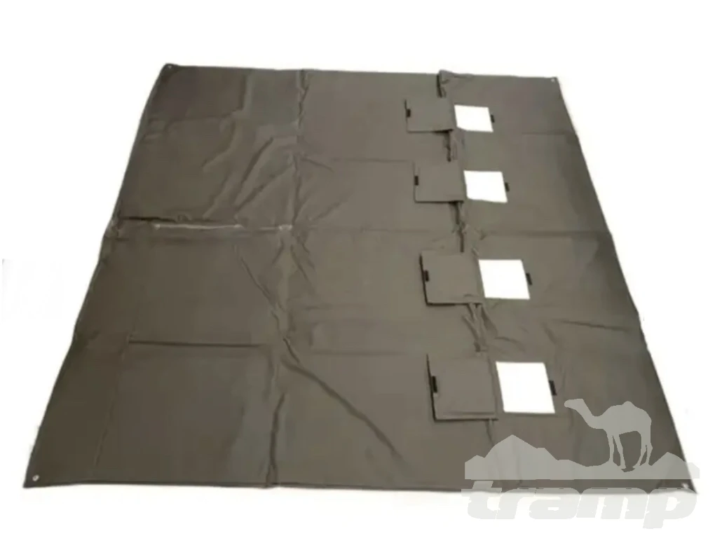 Комплектующие для палаток Пол для палатки Медведь Куб 4 Лонг (ткань Оксфорд 600D) 2.20*2.50m с закрывающимися отверстиями под лунки