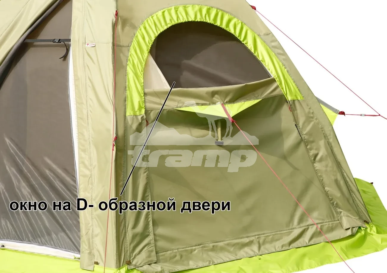 Палатки Всесезонная Универсальная палатка Лотос 5УТ Шторм (360х320/205 см)
